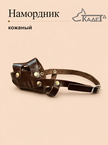 Намордник кожаный №00