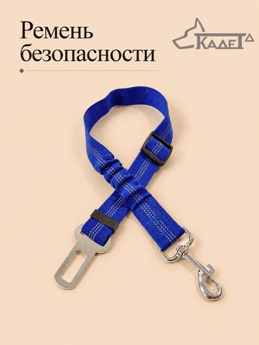 Ремень безопасности для собак цветной